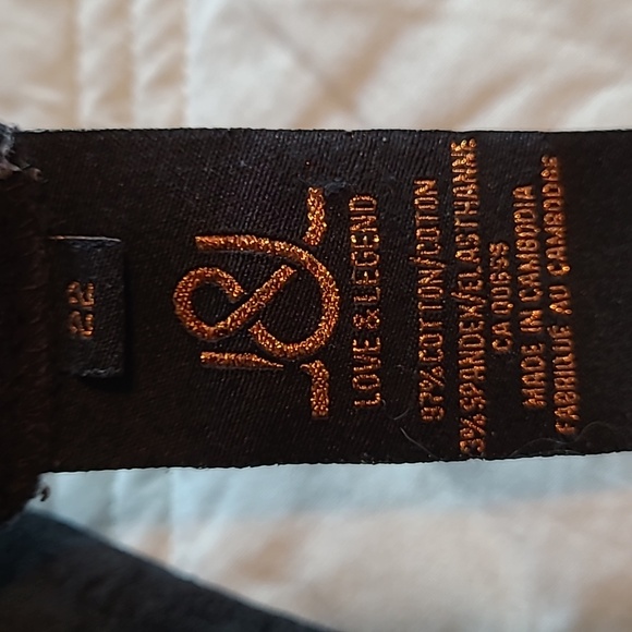 Love & Legend Ladies Black Pants Plus Size 22 - Picture 7 of 8